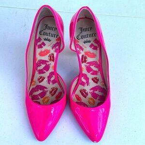 Juicy Couture Women's Pink Heels Size 6